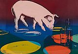 Fiesta Pig by Andy Warhol